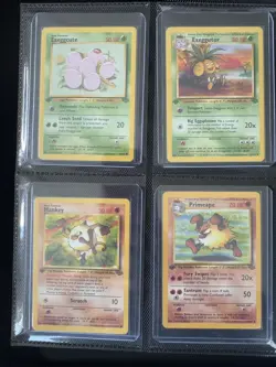 Pokemon 1st Edition Non-Holo 47 Card Lot NM/LP Fossil Rocket Jungle SEE PICS - Image 5