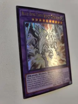 Blue-Eyes Twin Burst Dragon LCKC-EN058 Ultra Rare Yugioh Unlimited Edition NM - Image 2