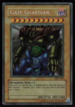 Gate Guardian MRD-000 MRD Secret Rare LIGHT FOIL BLEED ERRORYu-Gi-Oh - Image 1