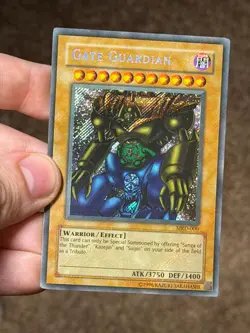 Gate Guardian MRD-000 MRD Secret Rare LIGHT FOIL BLEED ERRORYu-Gi-Oh - Image 4
