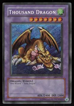 Thousand Dragon MRD-143 MRD Secret Rare REVERSE FOIL ERROR Yu-Gi-Oh - Image 1