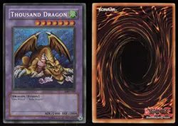 Thousand Dragon MRD-143 MRD Secret Rare REVERSE FOIL ERROR Yu-Gi-Oh - Image 3