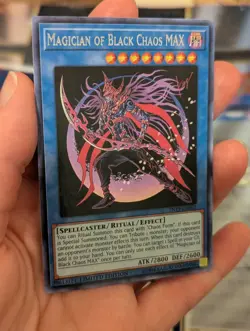 Magician of Black Chaos MAX-TN19-EN002-Prismatic Secret Rare-Yugioh! - Image 2