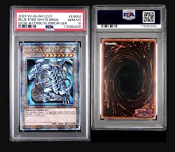 Yu-Gi-Oh! TCG Blue-Eyes White Dragon (Quarter Century Secret Rare) PSA 10 - Image 3