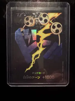 One Piece Enel FOIL DON!! Card Japanese - Image 1