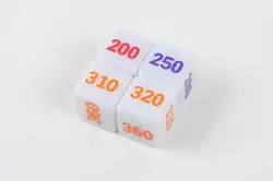 Toyger Damage Dice Extension Set (made of resin) 4 pieces Pokemon card game also - Image 1