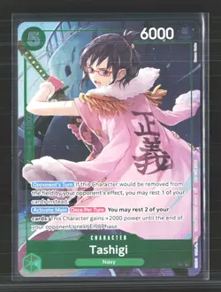 One Piece TCG 2023 One Piece Card Game Tashigi OP14-029 R Full Art - Image 1