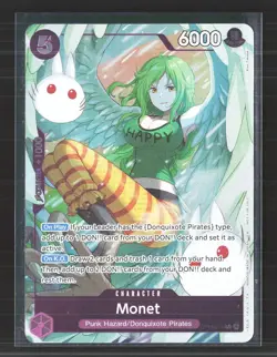 One Piece TCG 2024 One Piece Card Game Monet OP14-074 R Full Art - Image 1