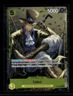 One Piece Card Game Sabo One Piece Promotion Cards PR • P-073 - Image 1