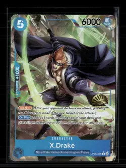 One Piece Card Game X.Drake Awakening of the New Era R • OP05-055 - Image 1