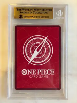 One Piece ST21-001 Monkey D Luffy Gear 5 Alt Art Parallel BGS 10 Pristine - Image 2