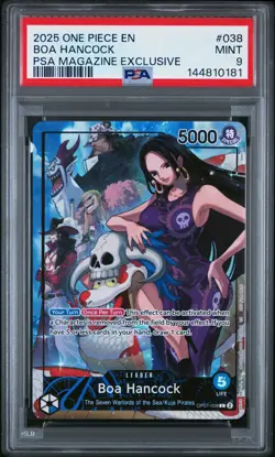 144810181 Boa Hancock 2024 One Piece PSA Magazine Exclusive #OP07-038 Promo 9 - Image 1