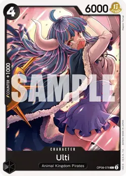 Ulti OP08-078 NM C NonFoil - One Piece - Image 1