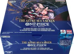 One Piece OP-14 The Azure Sea's Seven Booster Box Factory Sealed 24 Packs - Image 1