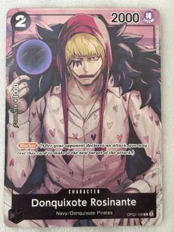 Donquixote Rosinante (Box Topper) OP02-108 Paramount War Foil One Piece - Image 1