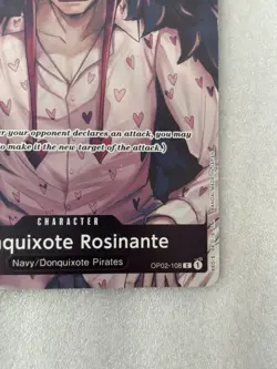Donquixote Rosinante (Box Topper) OP02-108 Paramount War Foil One Piece - Image 4