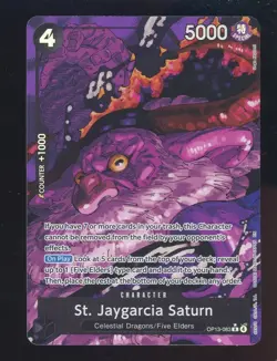 2025 One Piece OP13 Special Alt Art Demon God #083 St. Jaygarcia Saturn - Image 1