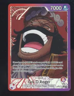 One Piece English OP13-003 Gol.D.Roger Alternate Art Leader - Image 1