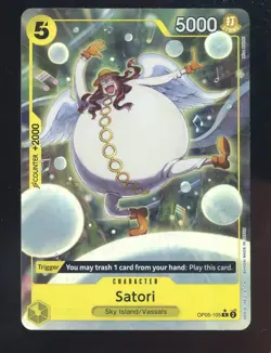 Satori OP05-105 Alternate Art Parallel Rare One Piece TCG PRB-01 NM/M English - Image 1