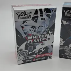 Pokemon Black Bolt and White Flare Booster Bundle Set of 2 Sealed New Boxes - Image 2