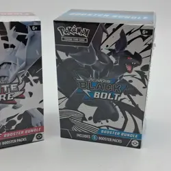 Pokemon Black Bolt and White Flare Booster Bundle Set of 2 Sealed New Boxes - Image 3