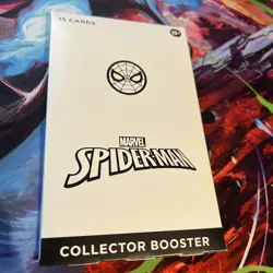 Magic The Gathering MTG Marvel Spiderman Collector Booster Pack Sealed - Image 1