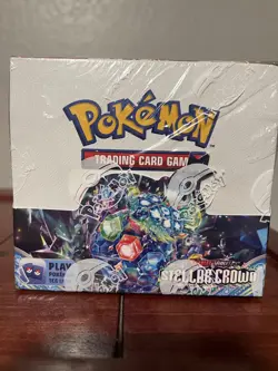 Pokemon TCG Stellar Crown Booster Box 36 Packs NEW FACTORY SEALED FREE SHIPPING - Image 1
