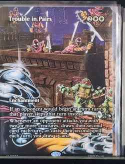 MTG Trouble in Pairs PZA #3 Foil NM - Image 1