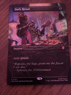 Dark Ritual Borderless 131 FOIL Teenage Mutant Ninja Turtles MTG MINT🔥🔥 - Image 1