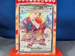 Charizard EX SVP056 Scarlet Violet Promo NM in UP Display Case Pokemon TCG - Image 3