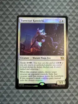 MTG Turncoat Kunoichi #0026 Foil Rare Teenage Mutant Ninja Turtles (TMT) - Image 1