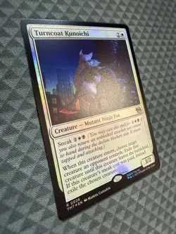 MTG Turncoat Kunoichi #0026 Foil Rare Teenage Mutant Ninja Turtles (TMT) - Image 2