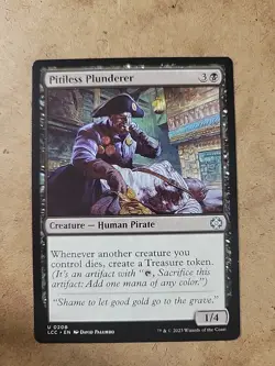 Pitiless Plunderer Commander: the Lost Caverns of Ixalan Regular NM MTG - Image 1