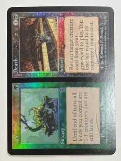 MTG LIFE // DEATH (FOIL) Apocalypse (OldManMTG 003-193) - Image 1