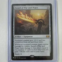 Sword of War and Peace Double Masters Mythic Artifact 300/332 Regular 2020 - Image 1