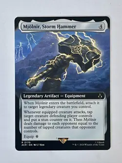 Mjolnir, Storm Hammer (Extended Art) Universes Beyond: Assassin's Creed Regular - Image 1