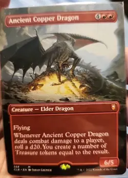 Ancient Copper Dragon (Borderless) Commander Legends: Battle for Baldur's... - Image 3