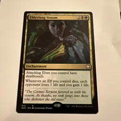 Elderfang Venom – NM/M – Commander: Kaldheim – MtG - Image 1