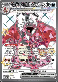 🔥 Charizard ex SVP 074 – Black Star Promo Tera Full Art Pokemon - Image 1