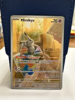 Pokemon TCG Scarlet & Violet Mimikyu Pokemon Center Promo Holo 075 - Image 1