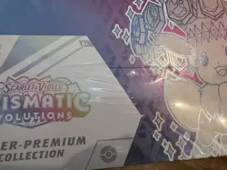 Pokemon Prismatic Evolutions Super-Premium Collection Box Eevee English (damage) - Image 3