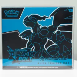 Black Bolt and White Flare POKEMON CENTER ETB Elite Trainer Box SEALED SET - Image 2