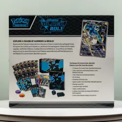 Black Bolt and White Flare POKEMON CENTER ETB Elite Trainer Box SEALED SET - Image 5