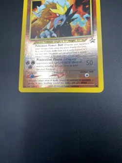 Entei - Reverse Holo - #34 WOTC Black Star Promo - Pokemon TCG - 2001 NM - Image 4