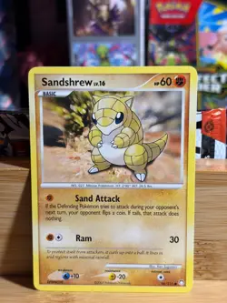 SANDSHREW 96/123 Mysterious Treasures C Pokemon TCG LP - Image 1