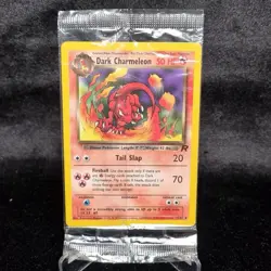 Pokemon SEALED Dark Charmeleon 32/82 Gold W Stamp 1999 KRAFT PROMO - Image 1