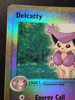 Delcatty 29/109 EX Ruby & Sapphire Pokemon Card Reverse Holo Foil Rare LP - Image 3