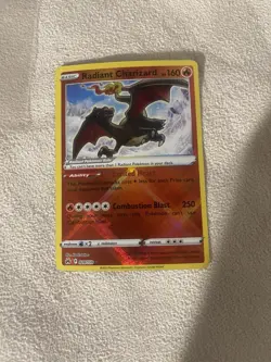 Pokemon Radiant Charizard SV: Paldean Fates Radiant Rare Holo 020/159 Card - Image 2