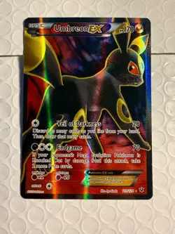 Umbreon EX (Full Art) 119/124 Fates Collide Holo Pokemon Card - Image 1