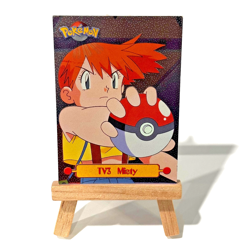 Misty #TV3 Pokemon 1999 Topps TV | TEXTURED HOLO FOIL | LIGHTLY PLAYED - Image 1